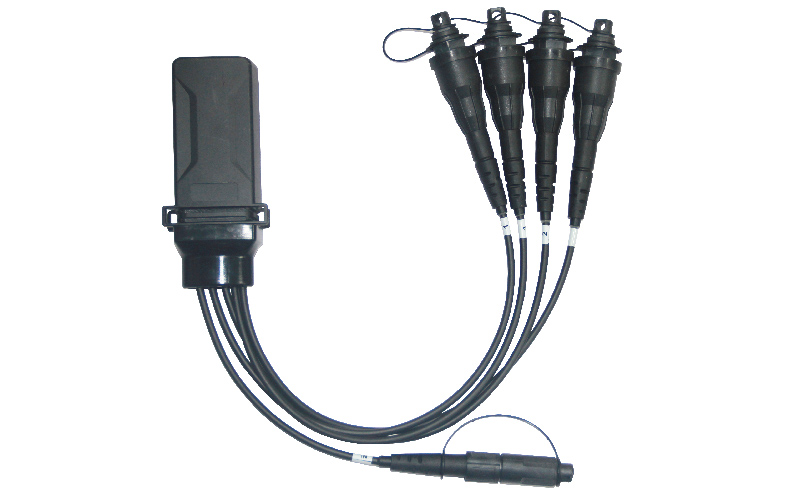 1×4 FST Fiber Squid Splitters MINI Terminal Male to Female