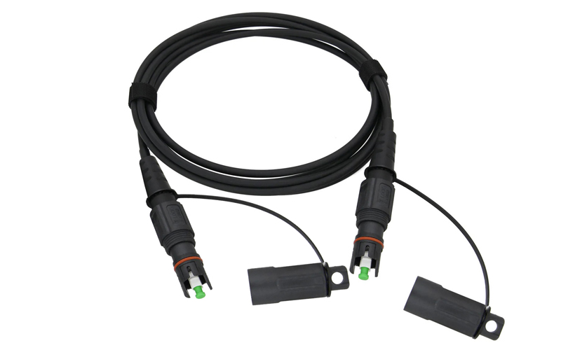 5.0mm OptiTap SC Harden Armored Fiber Optic Jumper