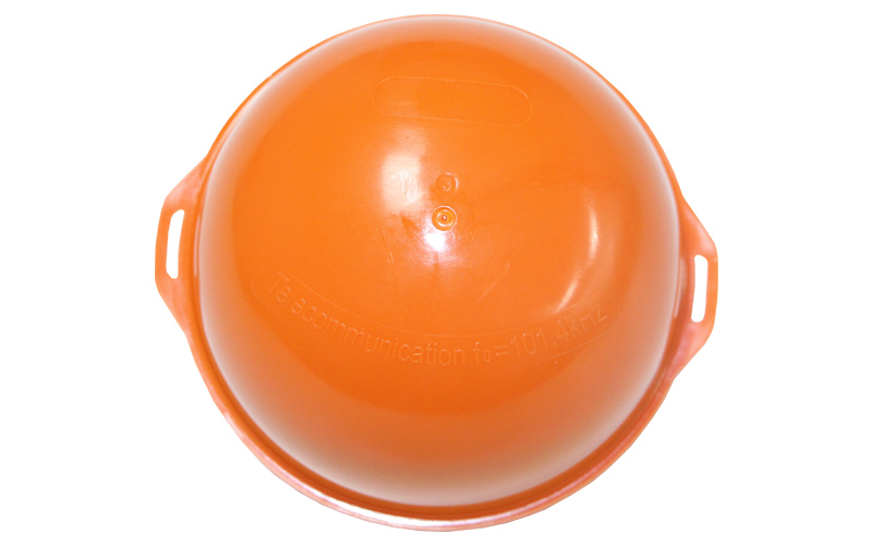 Underground Marker Balls for Fiber Optic Detection