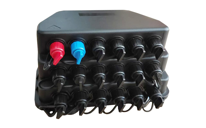 ART1233_Outdoor 18 Ports 1x17 Un-balanced Fiber Optic NAP Terminal Box, FastConnect Solution