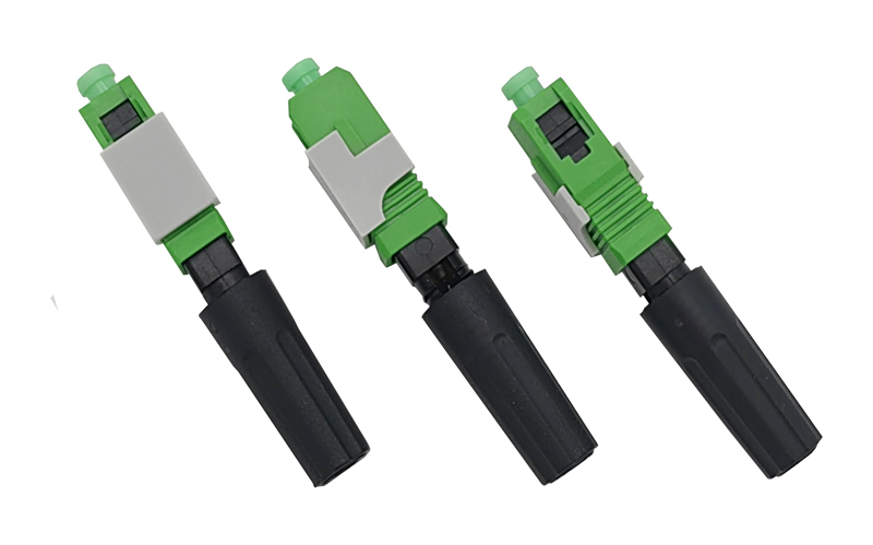 SC APC Field Assembly Optical Connector for Drop Cable