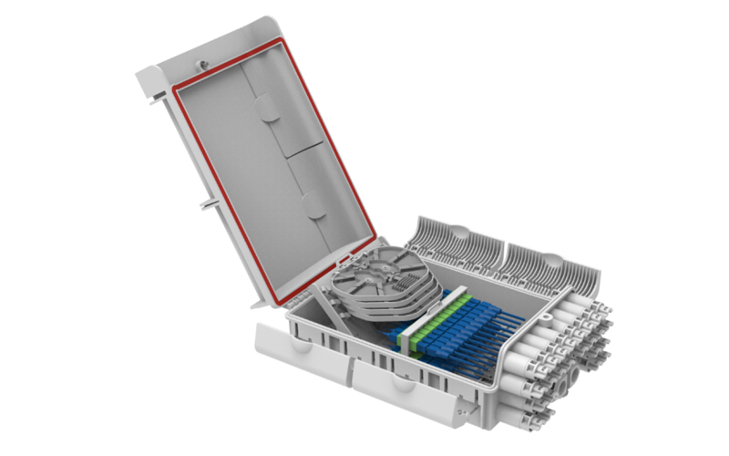 Outdoor 48 Cores FTTH Fiber Optic Terminal NAP Box