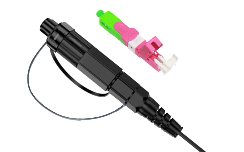 Outdoor IP68 HUAWEI FastConnect SC/APC Field Assembly Optical Connector