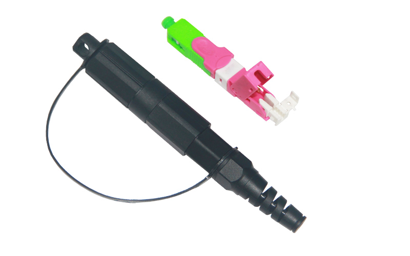 Outdoor IP68 CORNING OptiTap SC/APC Field Assembly Optical Connector