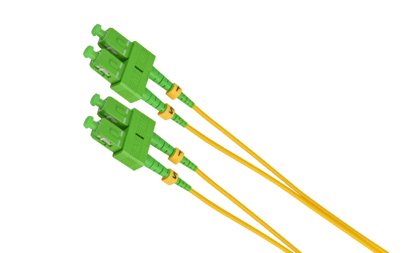 3.0mm SC/APC - SC/APC Singlemode Duplex Fiber Optical Patch Cables