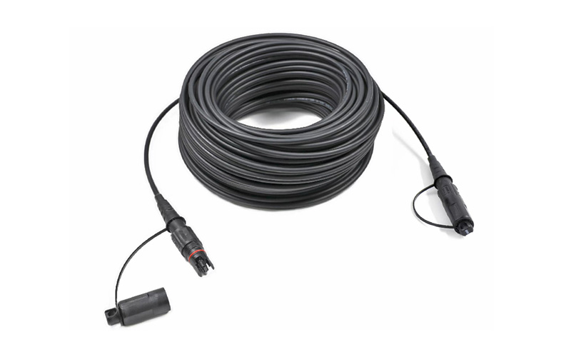 IP68-Rated 12-Fiber OptiTap MPO Fiber Optic Assembly Cable