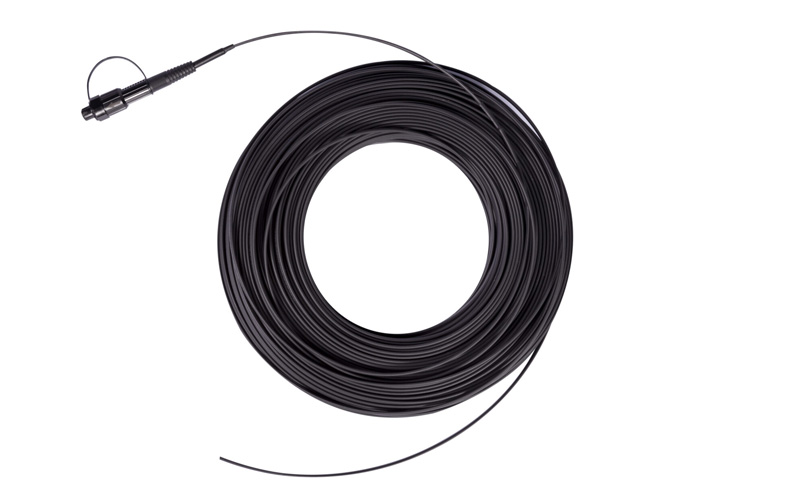 FTTX Pre-connectorized 2x3mm Flat Drop FastConnect Pigtails, G657A2, LSZH Jacket