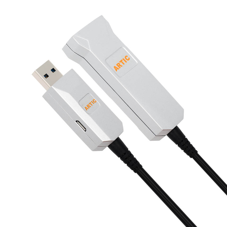 AV Signal Transmission Fiber Over Copper