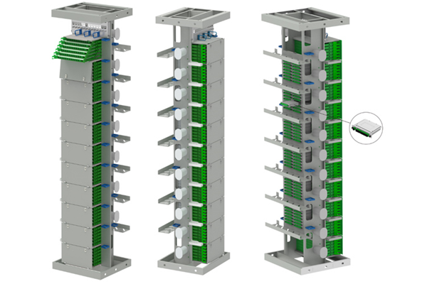 792 Cores FTTH Rack Mount Optical Distribution Frame (ODF)